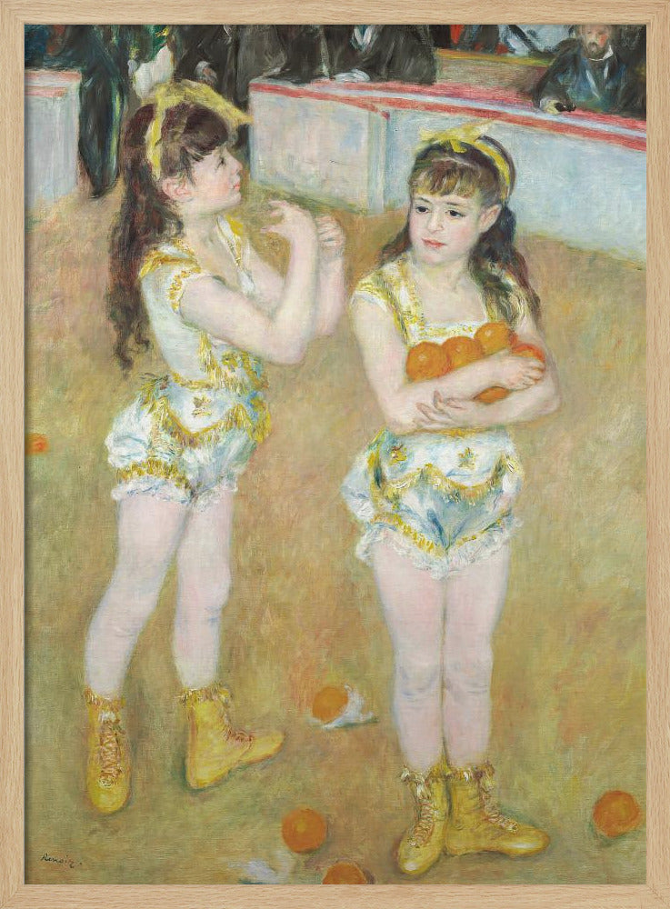 Akrobaten im Cirque Fernando | Poster