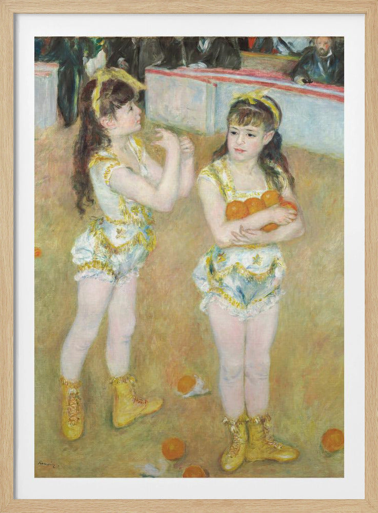 Akrobaten im Cirque Fernando | Poster