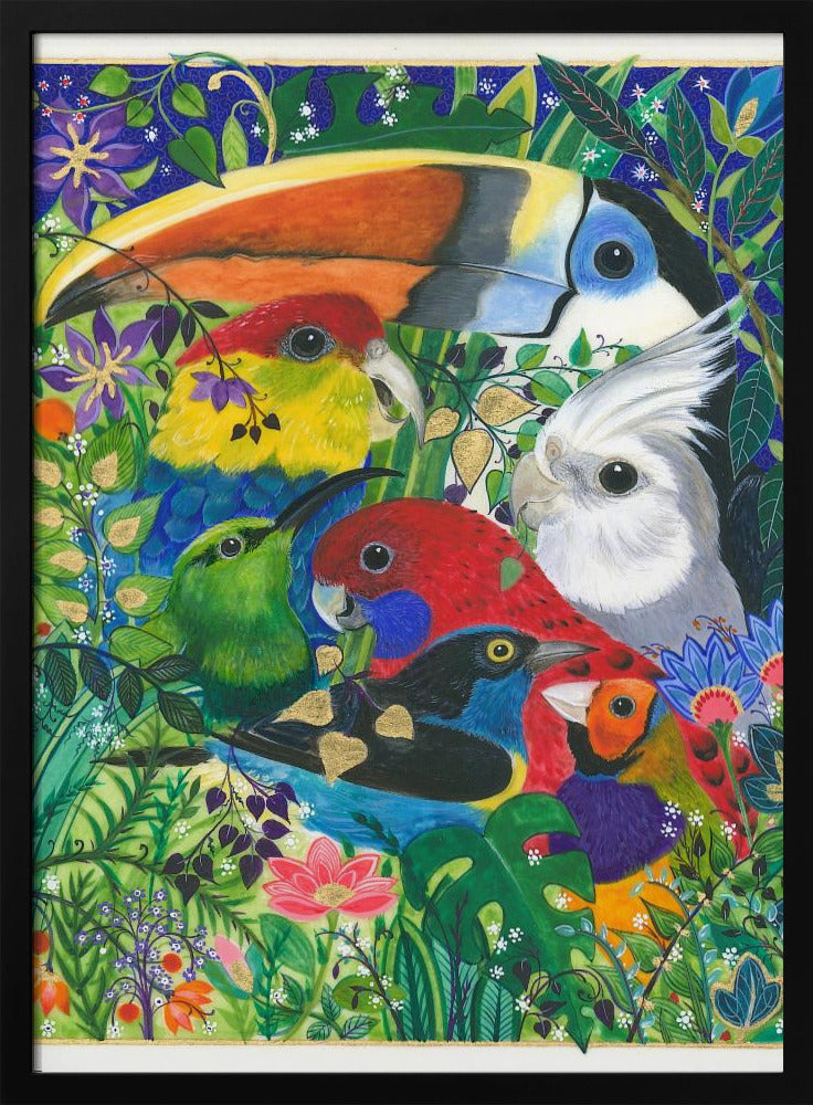 Paradiesvögel | Poster