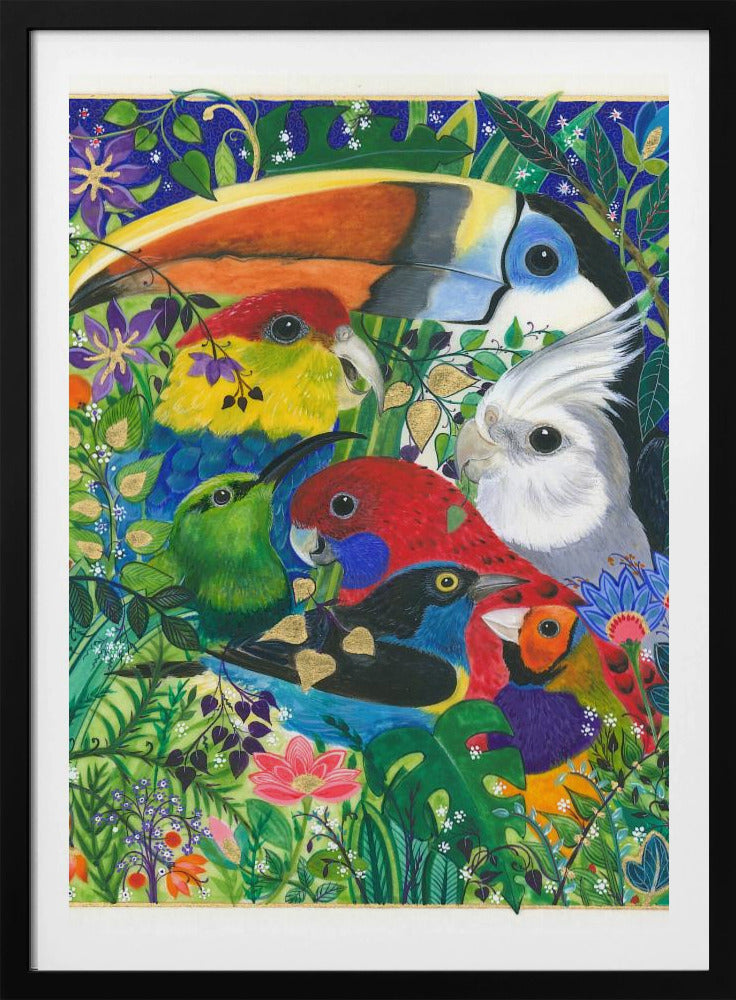 Paradiesvögel | Poster
