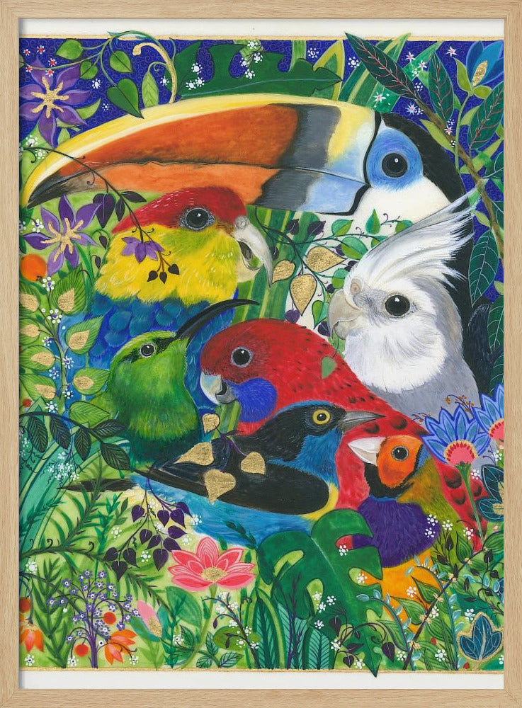 Paradiesvögel | Poster