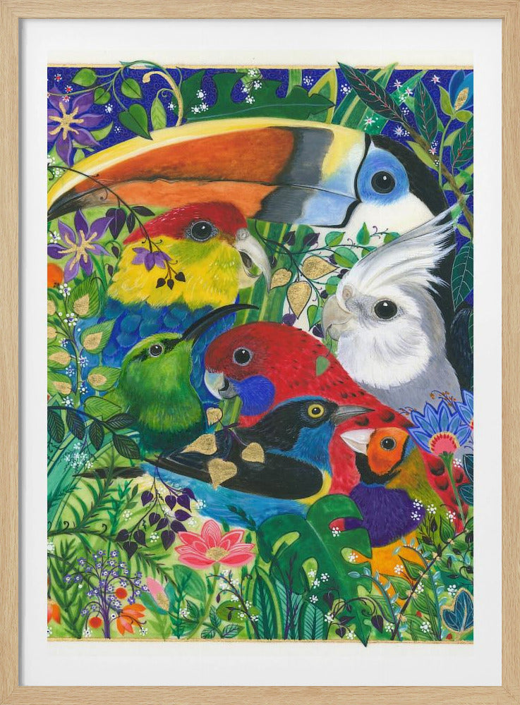 Paradiesvögel | Poster