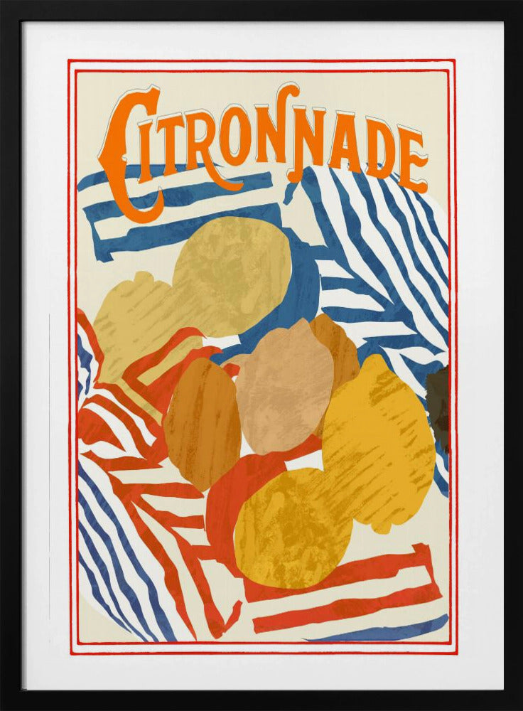 Citronnade Blue and Red | Poster