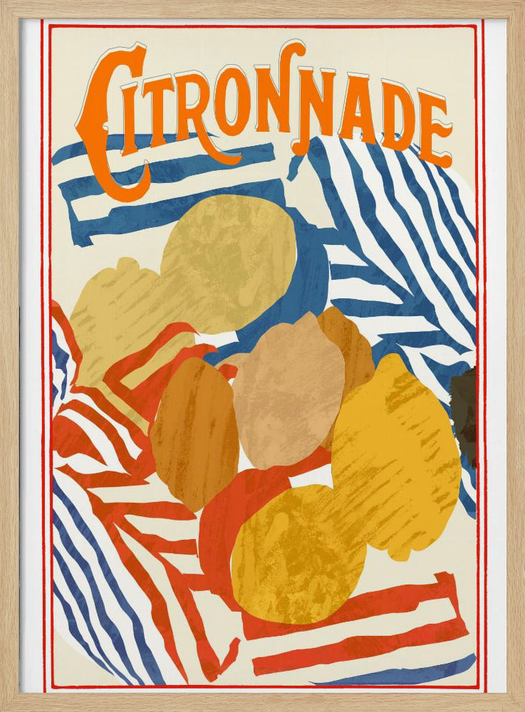 Citronnade Blue and Red | Poster
