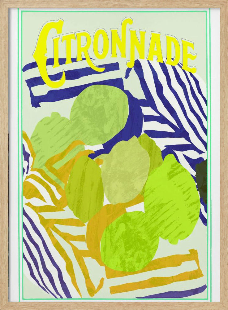 Citronnade Yellow and Green | Poster
