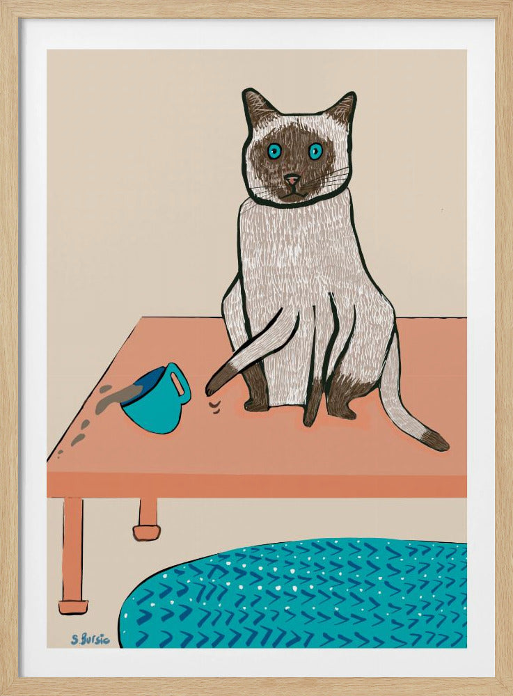 Frecher Katzenhumor | Poster