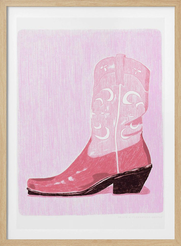 P&amp;c Cowgirlboot | Poster