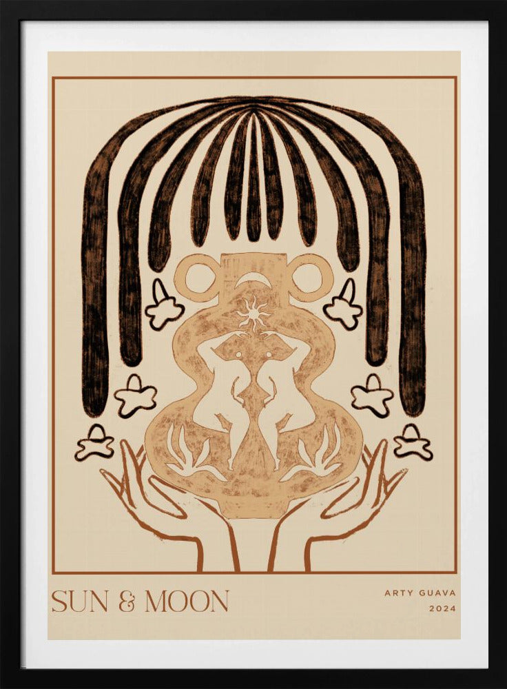 Vessel Collection: Sonne &amp; Mond (LineArt) | Poster