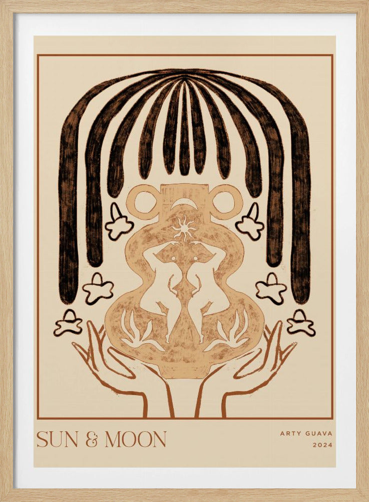 Vessel Collection: Sonne &amp; Mond (LineArt) | Poster