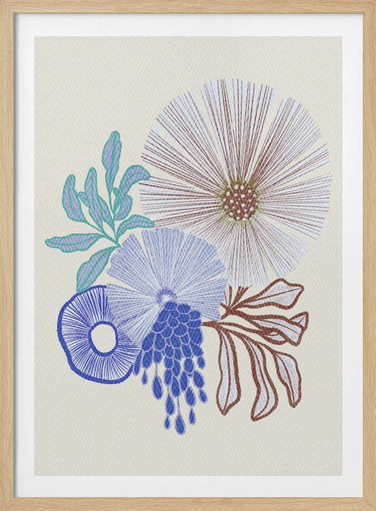Korallenblumen | Poster