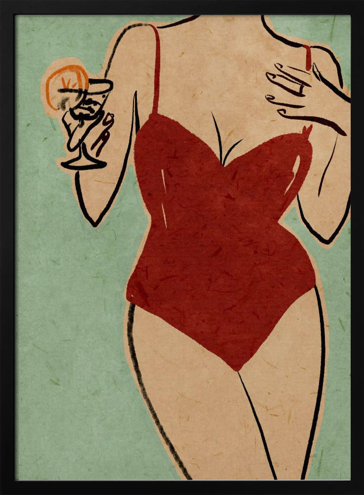 Strandmädchen | Poster