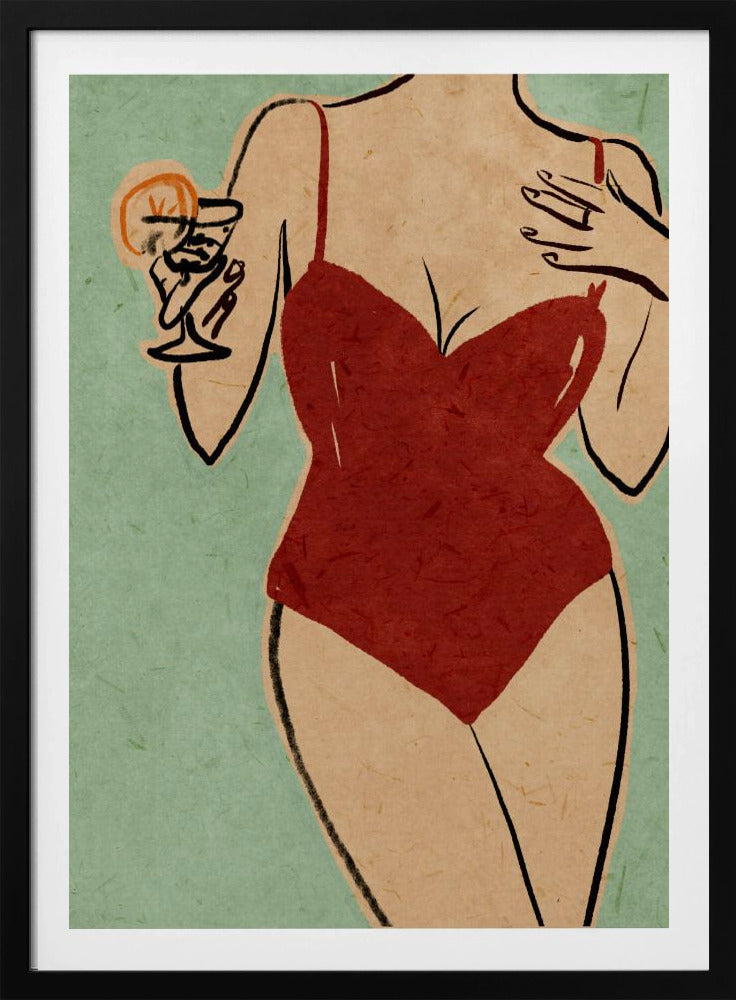 Strandmädchen | Poster