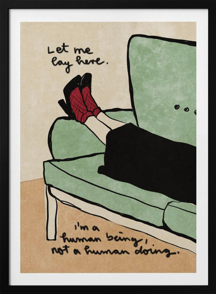 Lass mich hier liegen | Poster