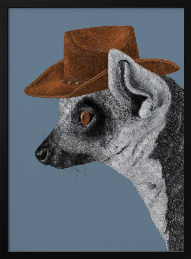 Felix, der Cowboy-Lemur | Poster