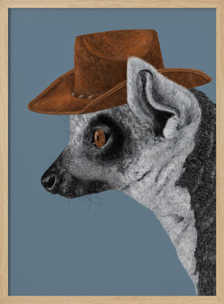 Felix, der Cowboy-Lemur | Poster