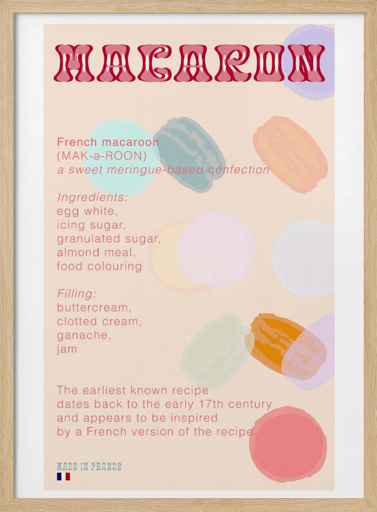 Macaron Coffee | Poster