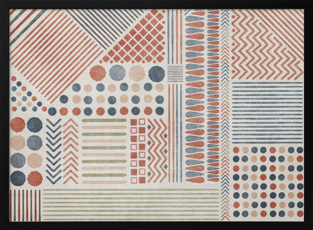 Geometrische Harmonie | Poster