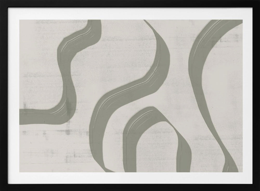 Geschwungene Wege | Poster