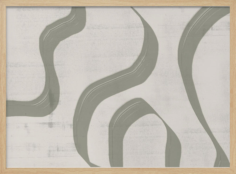 Geschwungene Wege | Poster
