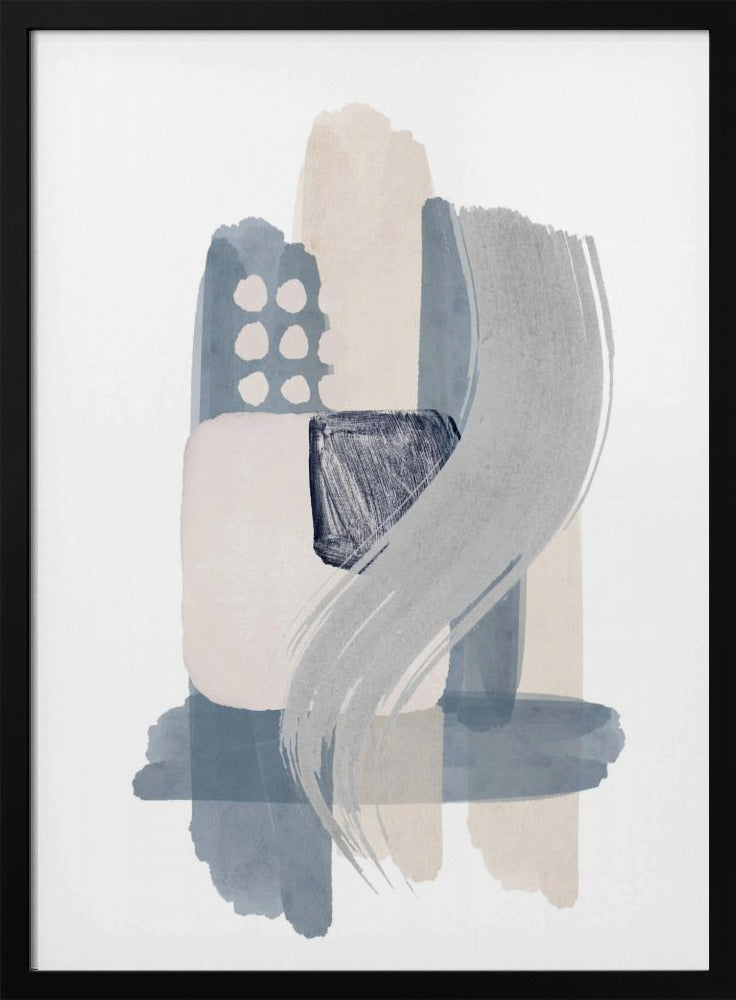 Blaue Gelassenheit 1 | Poster