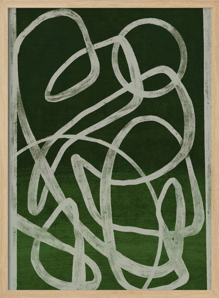 Smaragdgrüner Wirbelwind | Poster