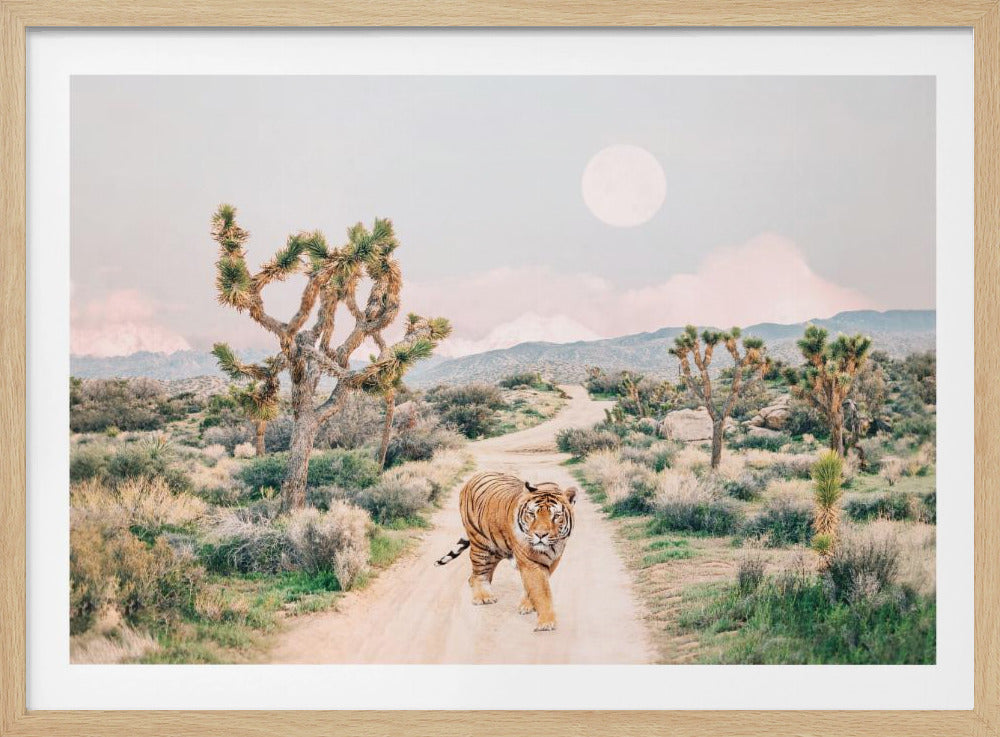 Wandernder Tiger | Poster