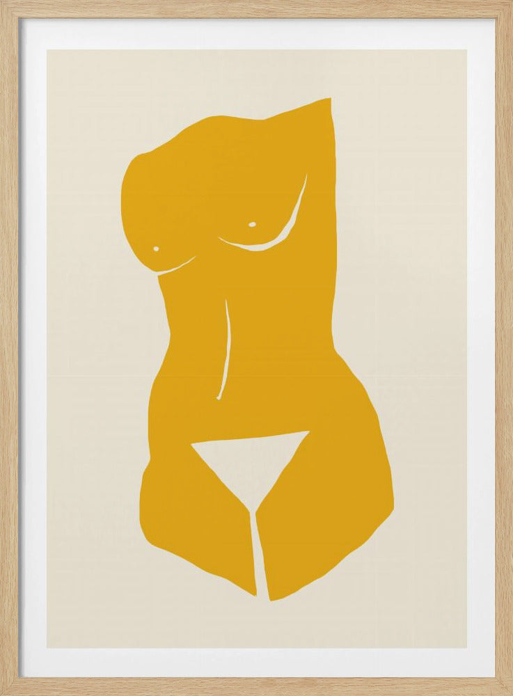 Die gelbe Muse 04 | Poster