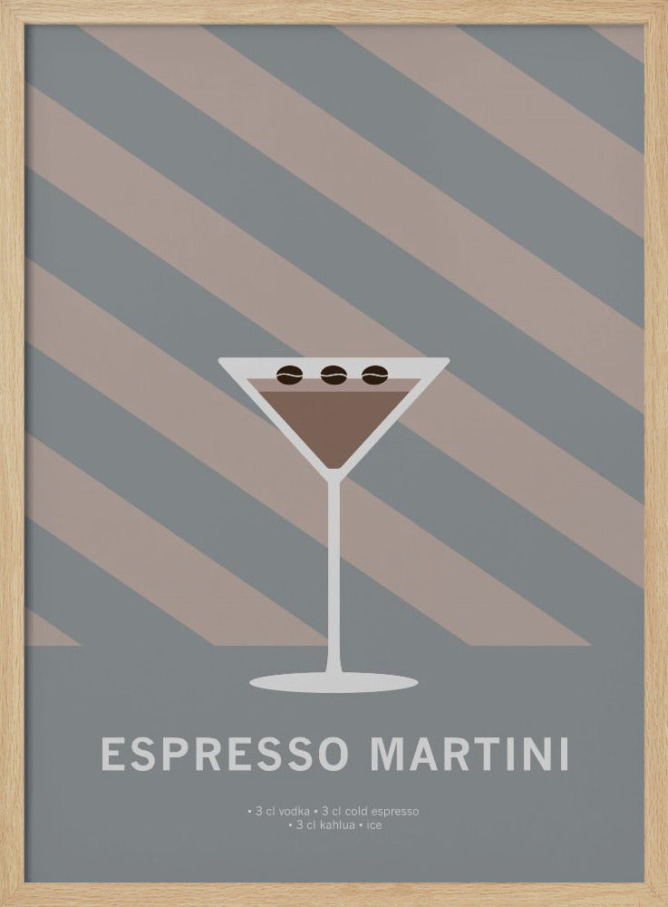 Espresso Martini trinken | Poster