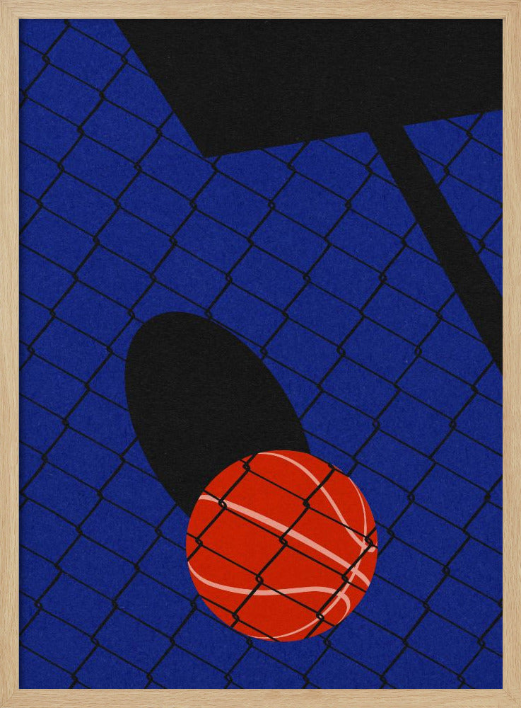 Backjard Basketballplatz | Poster