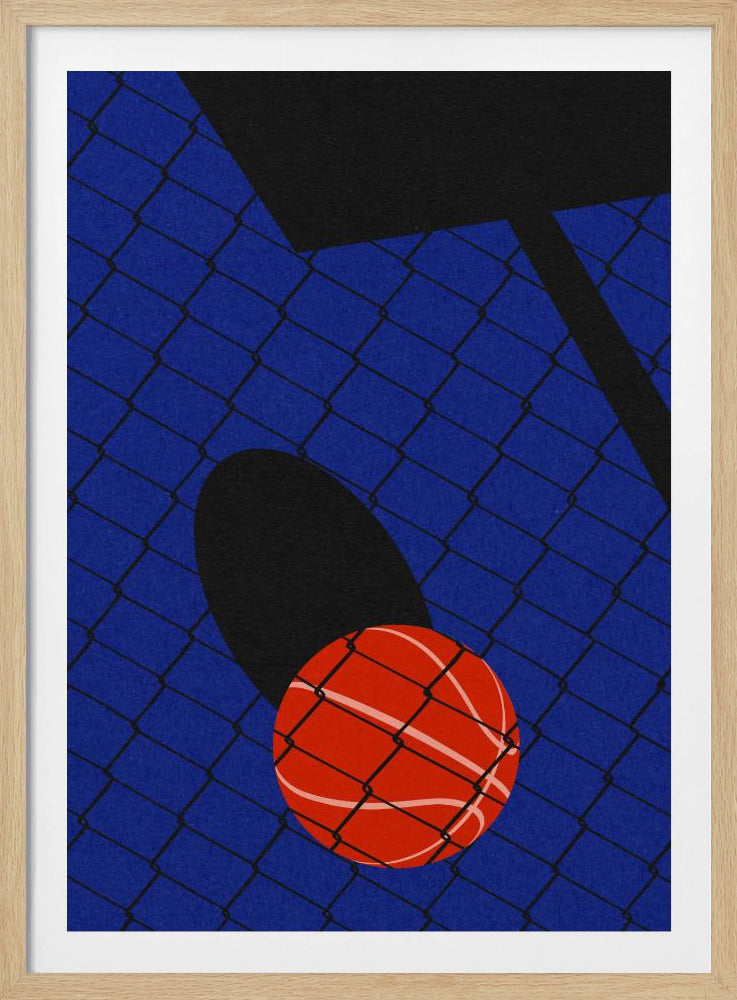 Backjard Basketballplatz | Poster