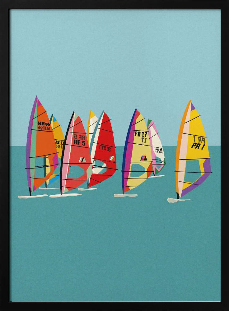Ostsee-Windsurfen | Poster