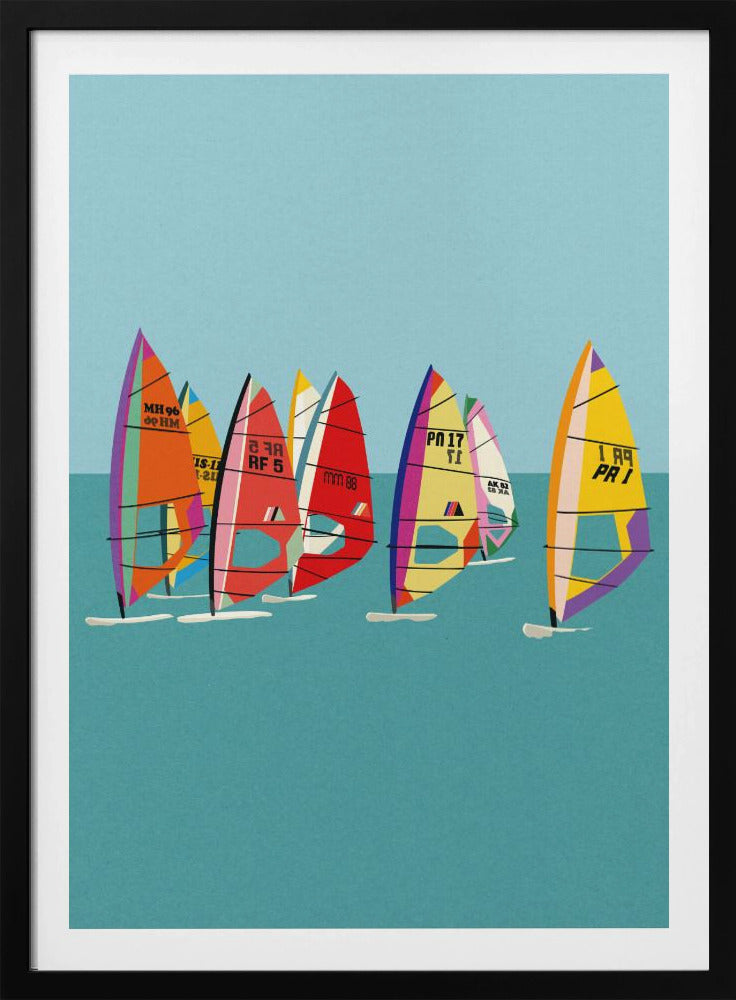 Ostsee-Windsurfen | Poster