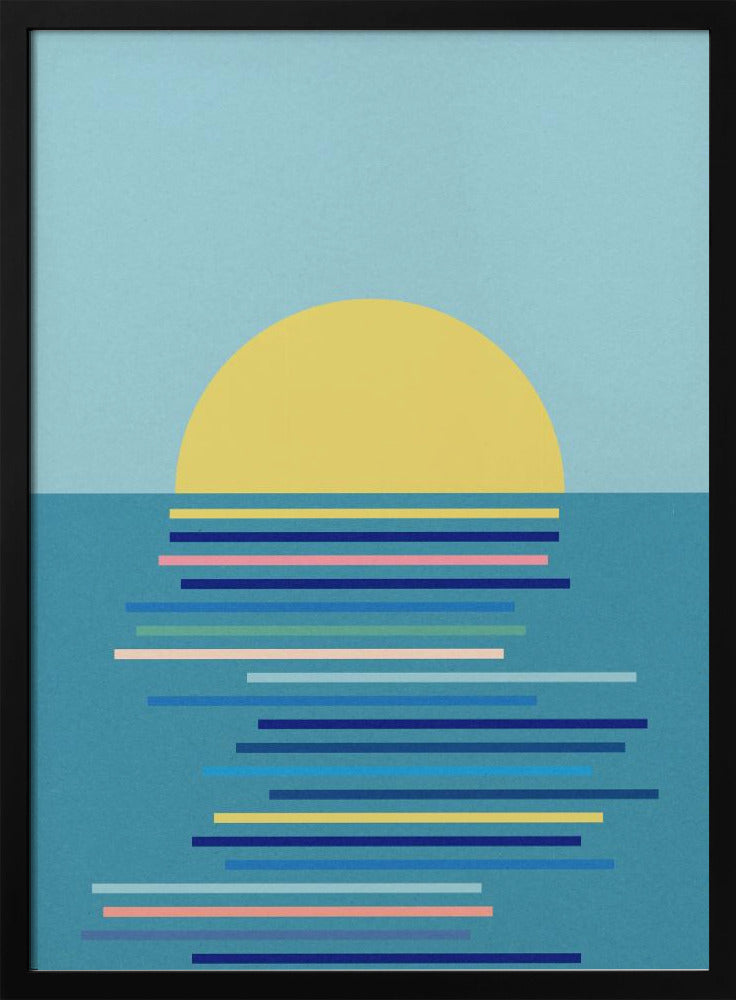 Sonnenaufgang in Ahrenshoop | Poster