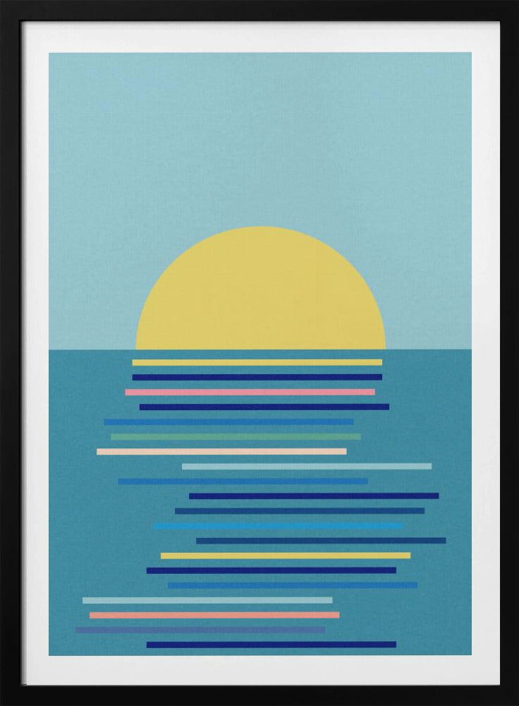 Sonnenaufgang in Ahrenshoop | Poster