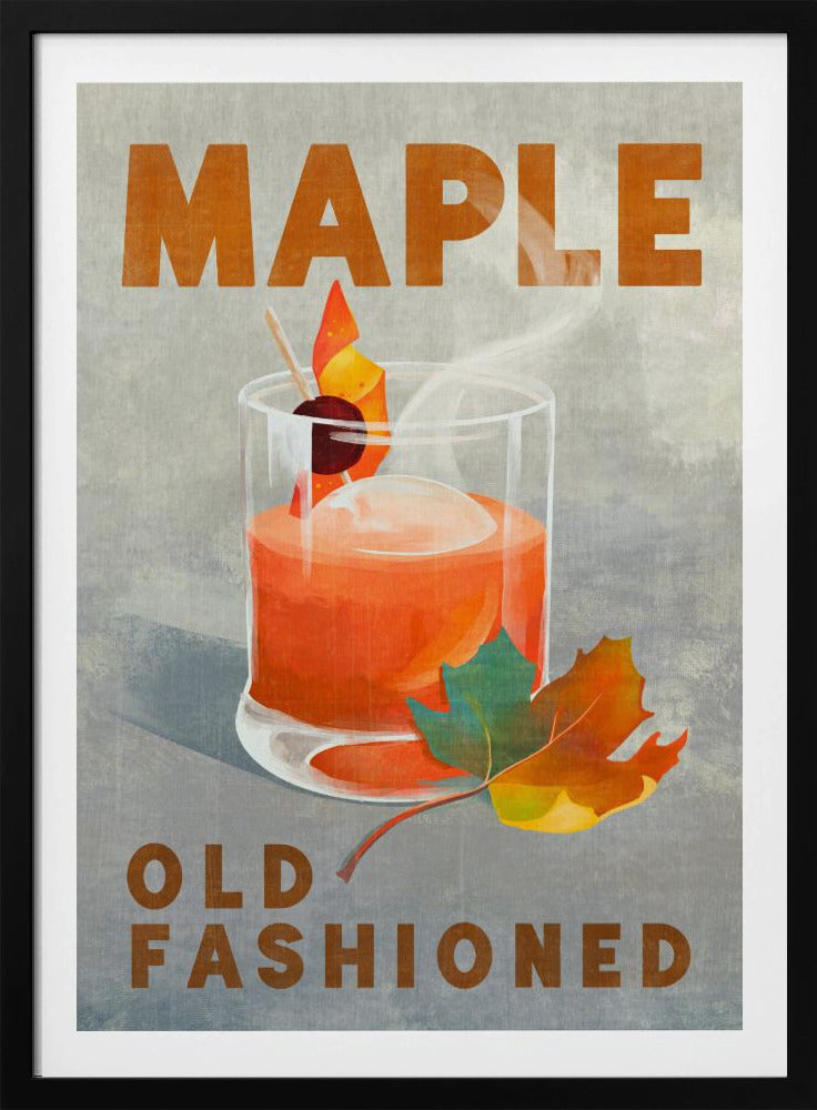 Ahorn-Old-Fashioned-Cocktail | Poster