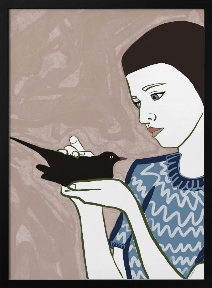 Bird lady | Poster