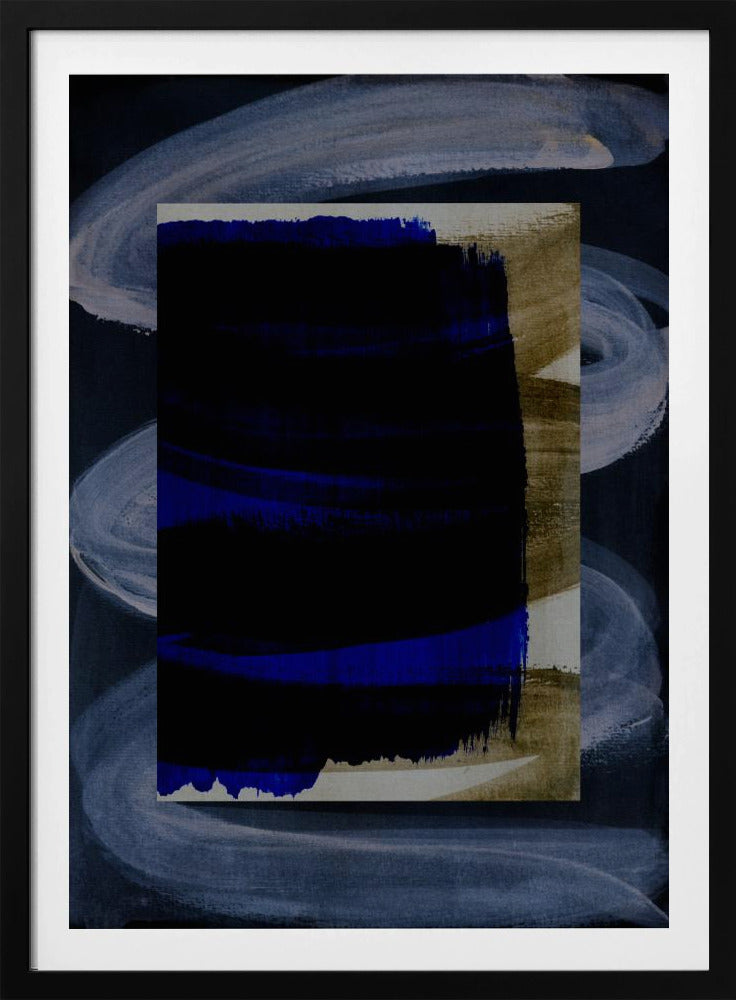 Abstrakte Pinselstriche 165 | Poster