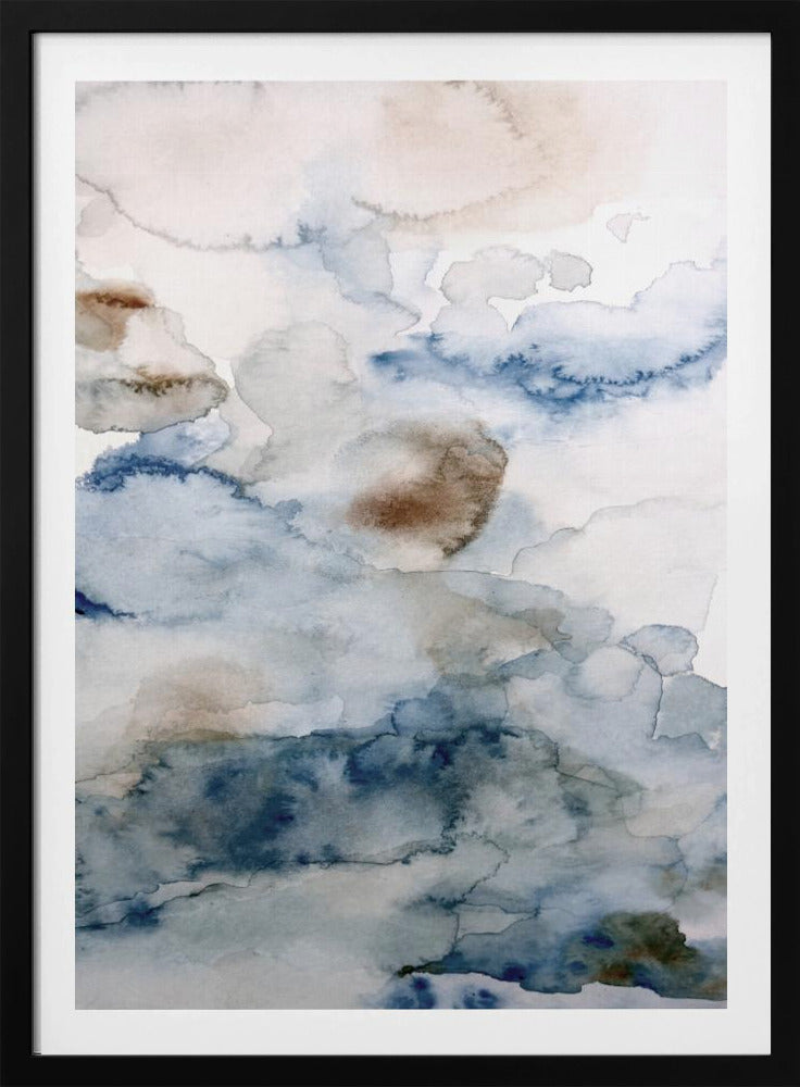 Oben in den Wolken 4 | Poster