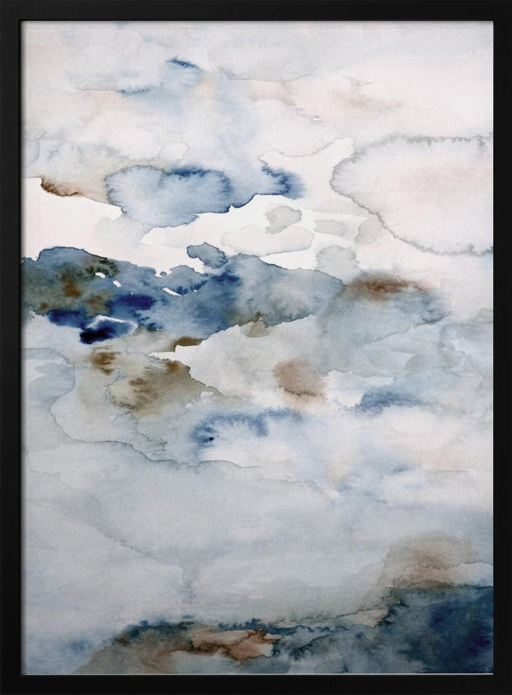 Oben in den Wolken 3 | Poster