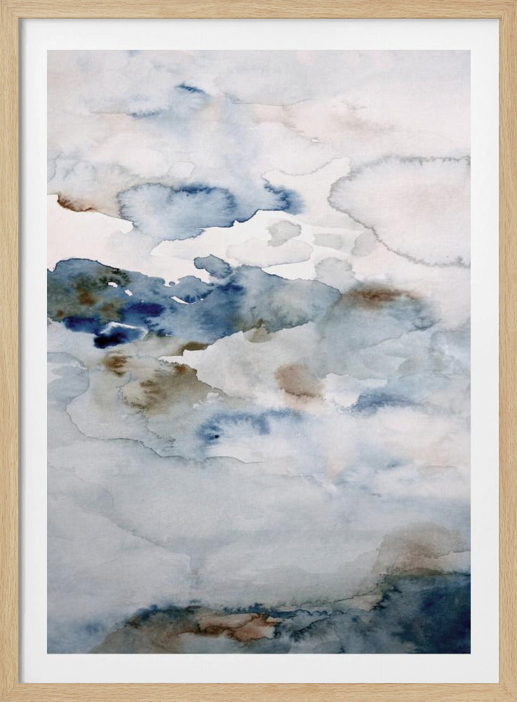 Oben in den Wolken 3 | Poster
