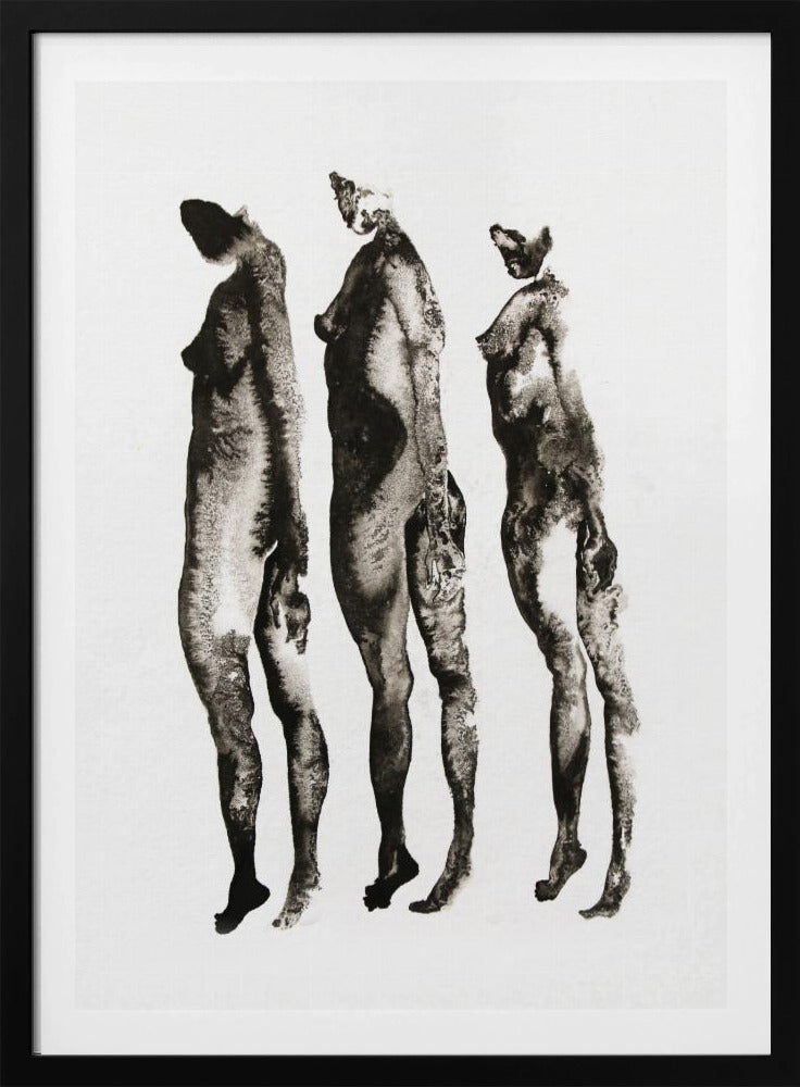 Figurenstudie 3x | Poster