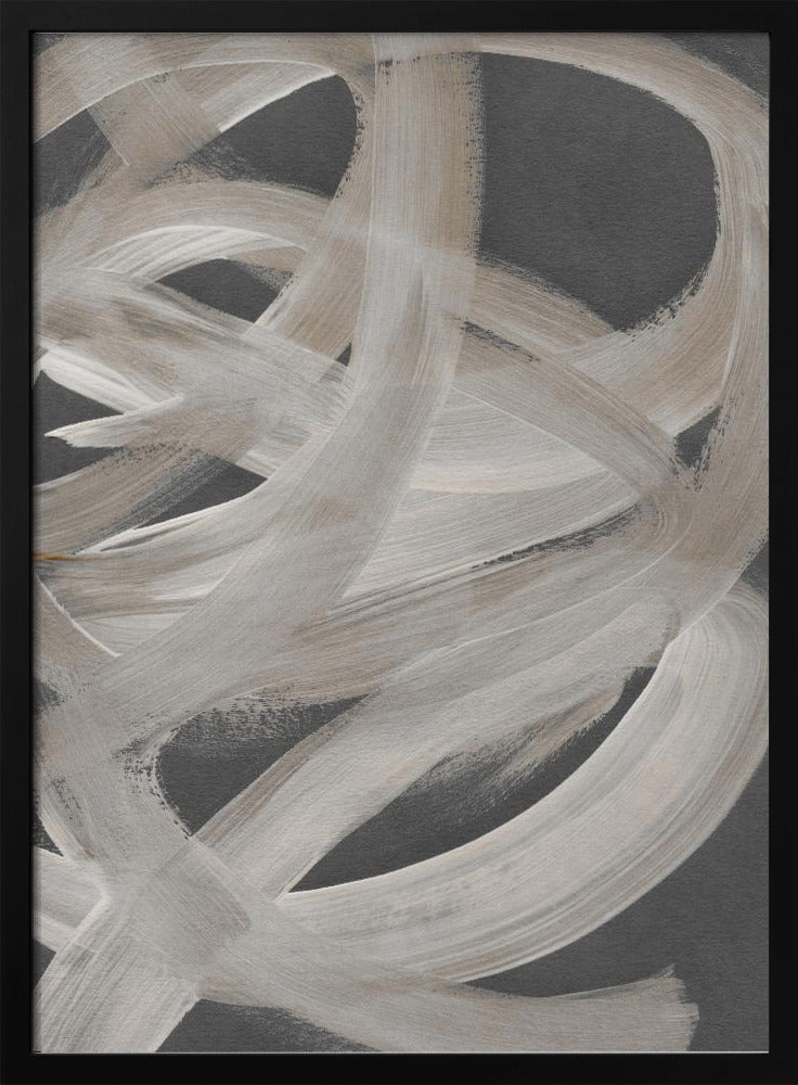 Abstrakte Pinselstriche 129X | Poster