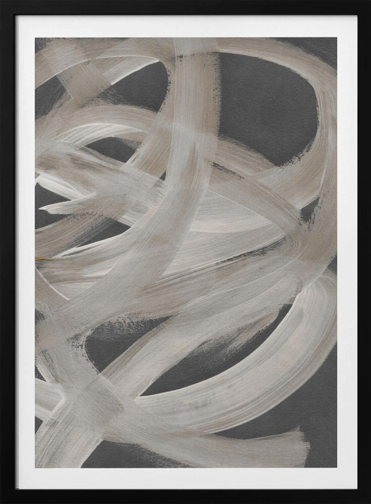Abstrakte Pinselstriche 129X | Poster