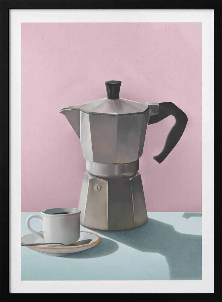Moka-Kaffeekanne | Poster