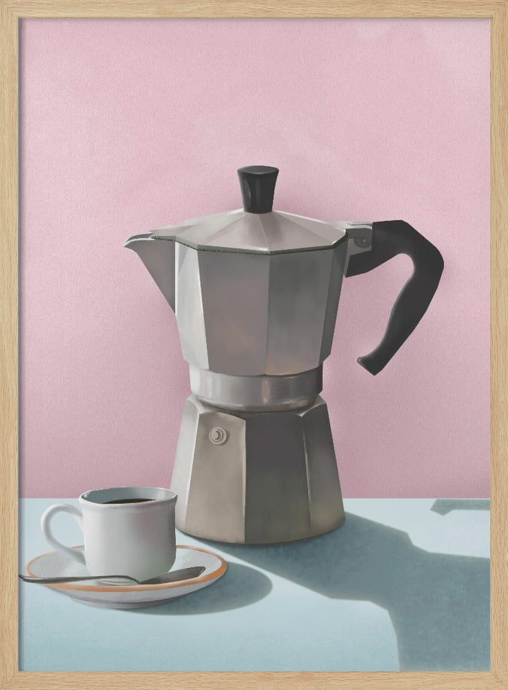 Moka-Kaffeekanne | Poster
