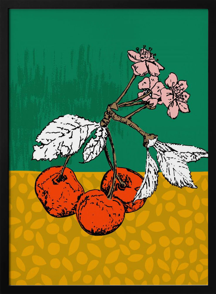 Super Fruits – Kirsche für Leidenschaft und Liebe | Poster
