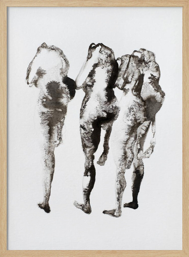 Four Figures (nach Muybridge) Enhanced Sr | Poster