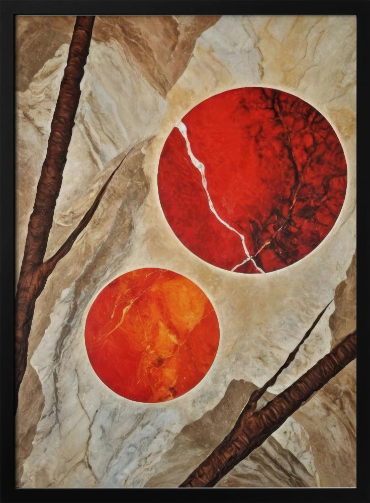 Glut im Stein | Poster