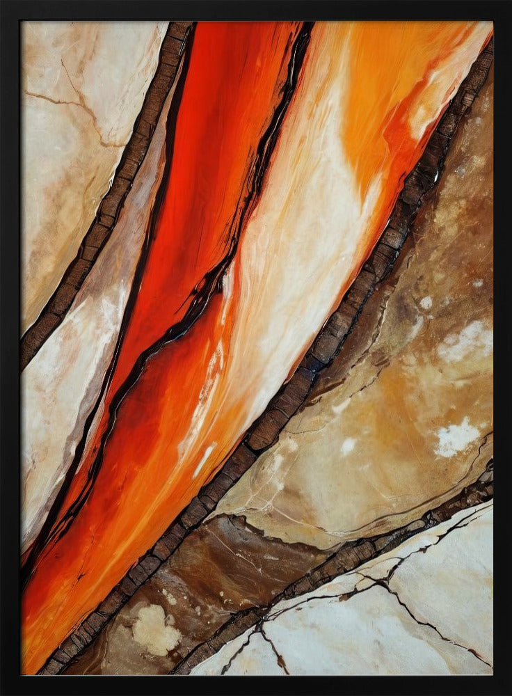 Feurige Canyon-Adern | Poster