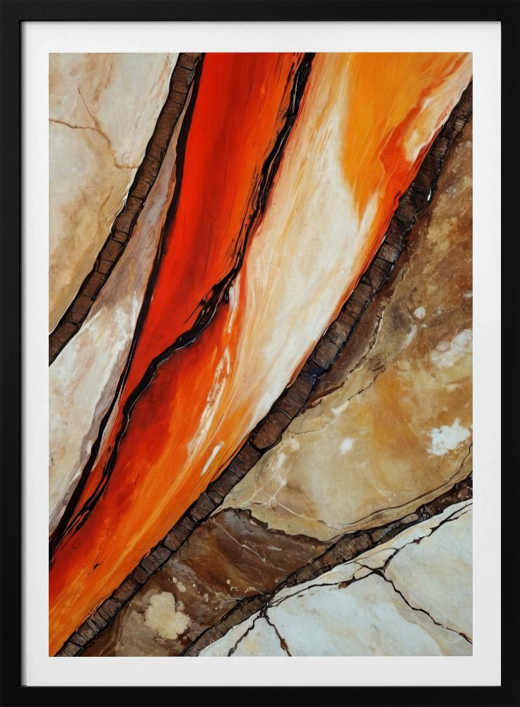 Feurige Canyon-Adern | Poster